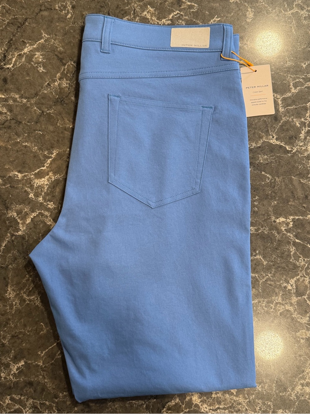 NWT Peter Millar EB66 Performance Five Pocket Golf Pants- Evening Tide (36x30)